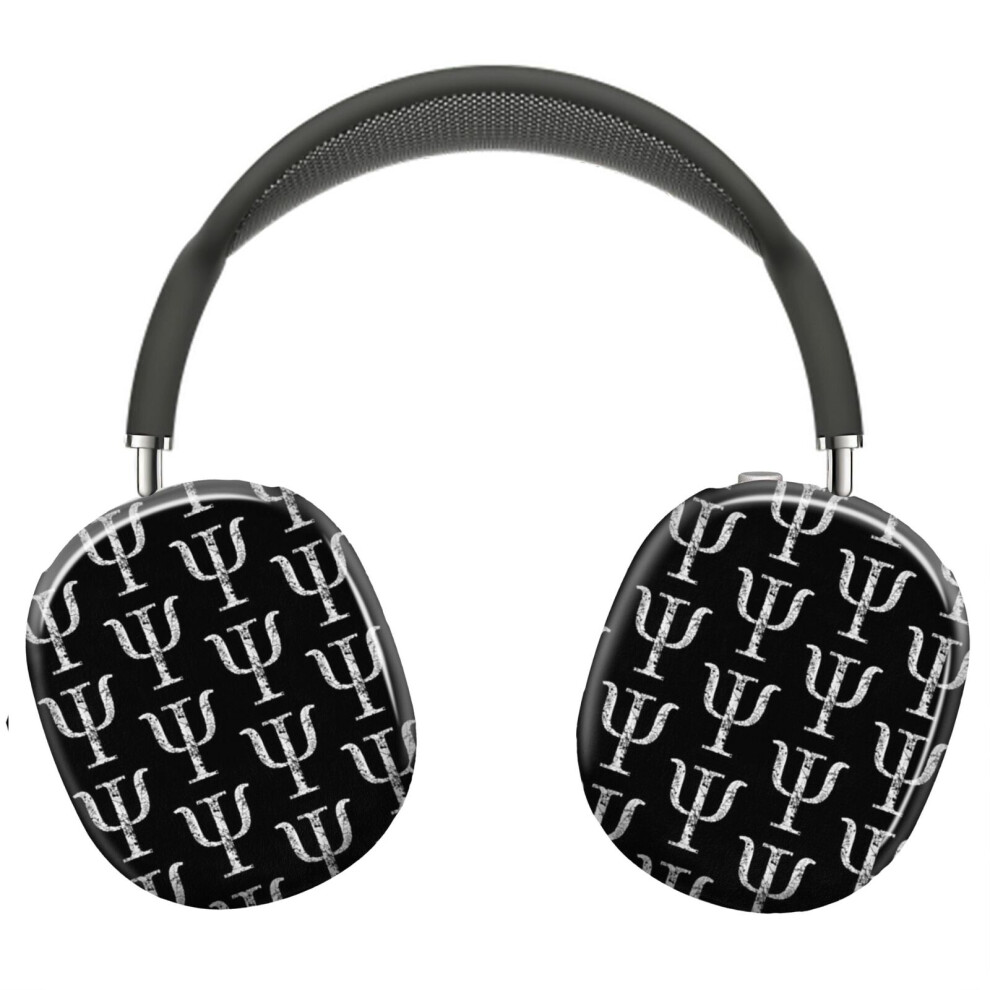 (Psi Greek Letter Symbol Grunge Style_11532) Protective Cover For Airpods Max Headphones Aesthetic Print Snap On Cases 8841579105206