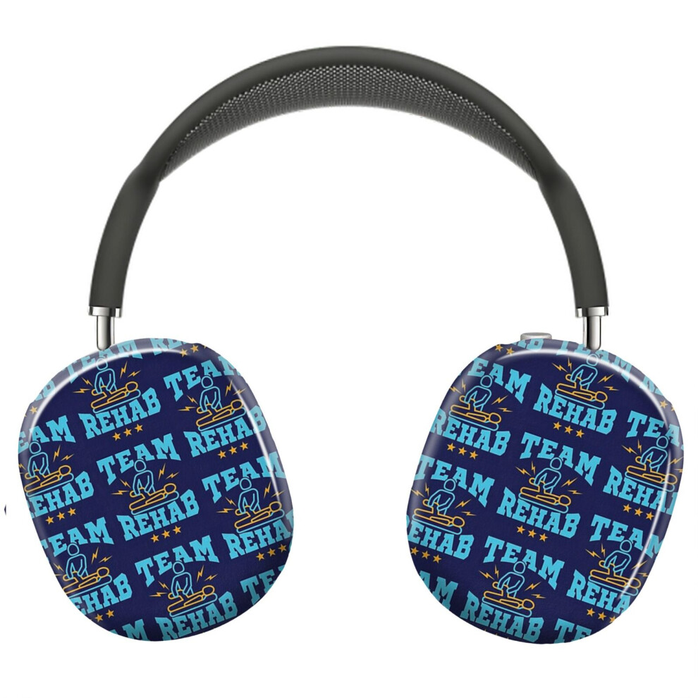 (Team Rehab Physical Therapy Squad Pt Assistant_15569) Protective Cover For Airpods Max Headphones Aesthetic Print Snap On Cases 8841579107750