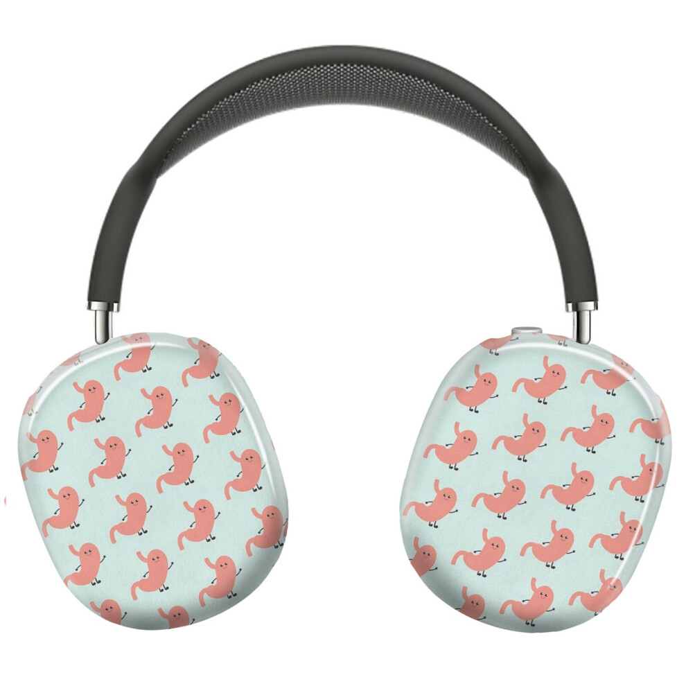 (Stomach_3937) Protective Cover For Airpods Max Headphones Aesthetic Print Snap On Cases 8841579110163
