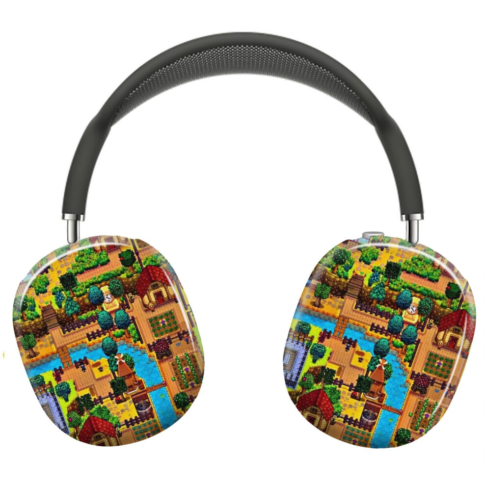(Stardew Valley Map _5237) Protective Cover For Airpods Max Headphones Aesthetic Print Snap On Cases 8841579110996