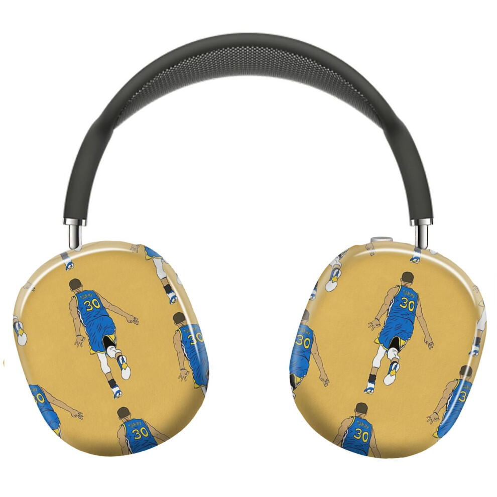 (Stephen Curry Celebration _10653) Protective Cover For Airpods Max Headphones Aesthetic Print Snap On Cases 8841579110613
