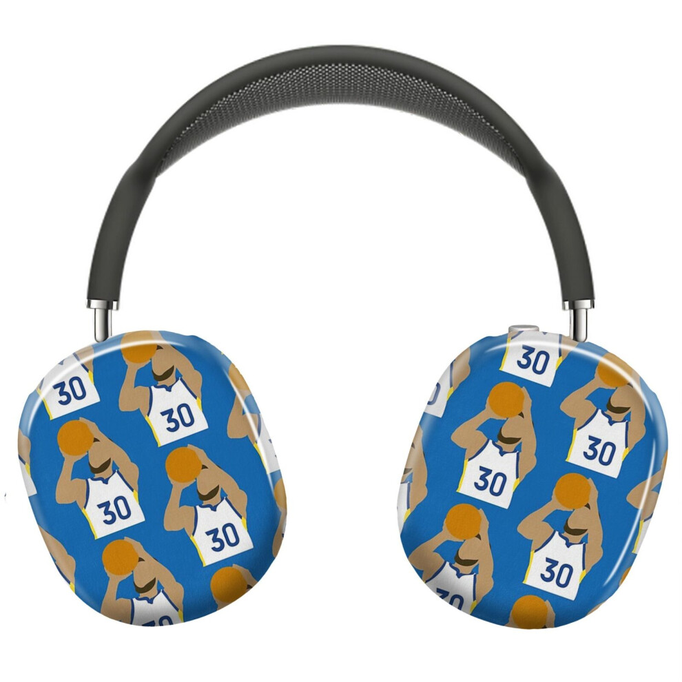 Bearlad (Steph Curry Minimalistic Design_8170) Protective Cover For Airpods Max Headphones Aesthetic Print Snap On Cases