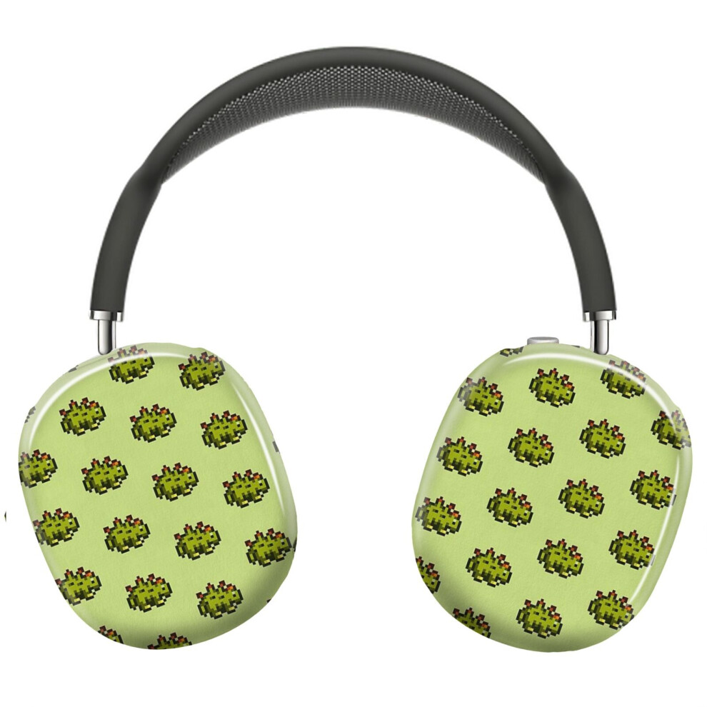 (Stardew Valley Pixel Dinosaur_7494) Protective Cover For Airpods Max Headphones Aesthetic Print Snap On Cases 8841579111030