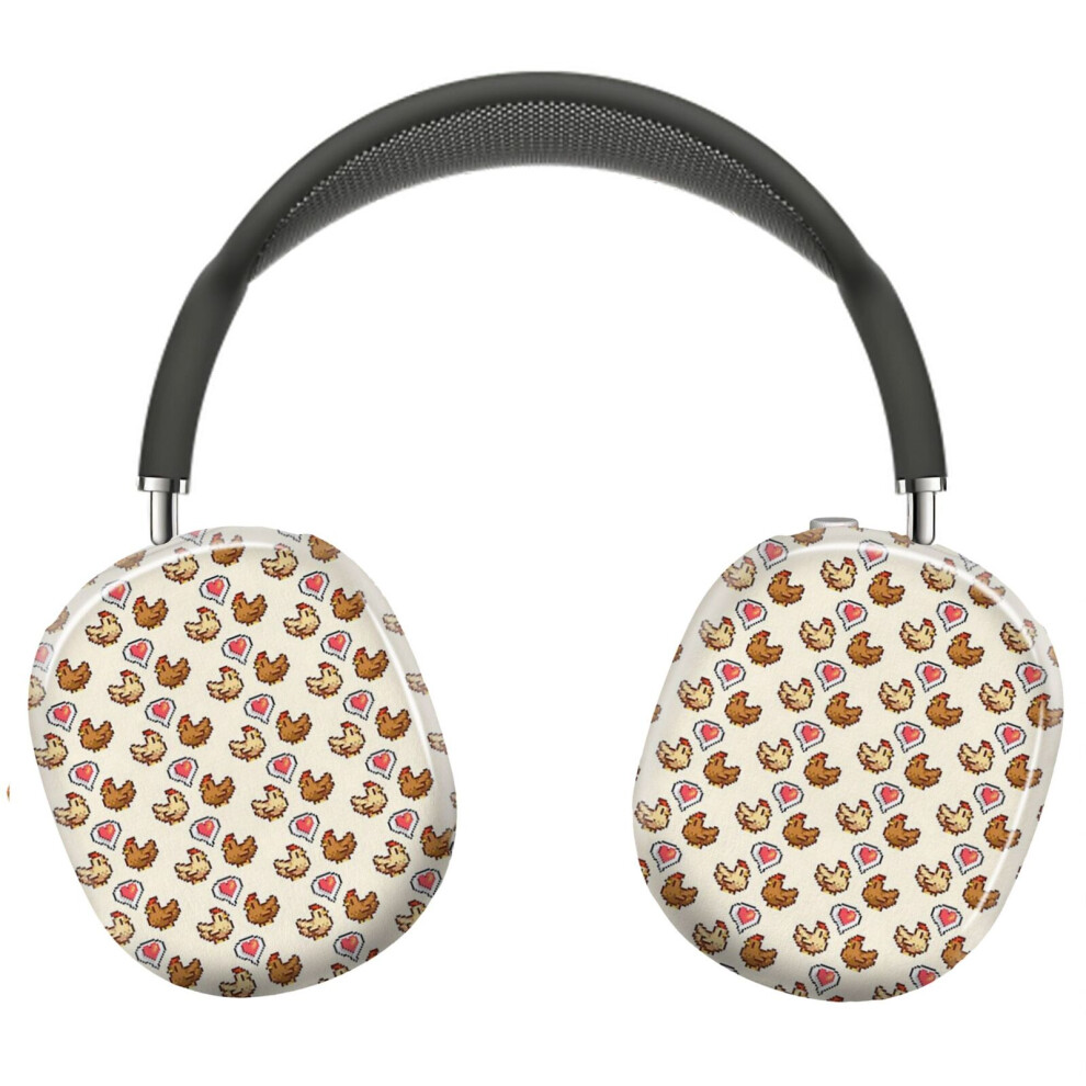 (Stardew Valley Chicken Love_12262) Protective Cover for AirPods Max Headphones Aesthetic Print Snap On Cases-image-OPC-PFGKC8Z-NEW