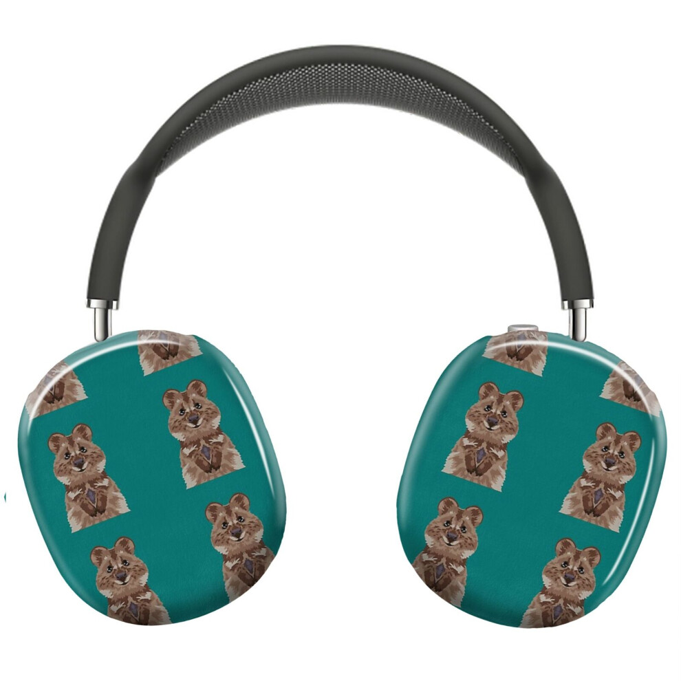 (Smile - Quokka_9159) Protective Cover For Airpods Max Headphones Aesthetic Print Snap On Cases 8841579113720