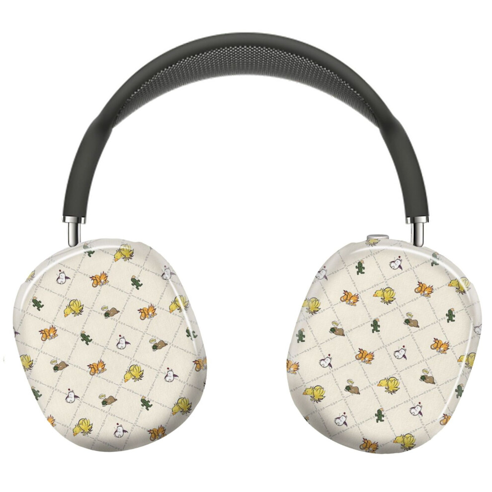 (Sleeping Final Fantasy Critters_23360) Protective Cover For Airpods Max Headphones Aesthetic Print Snap On Cases 8841579114055