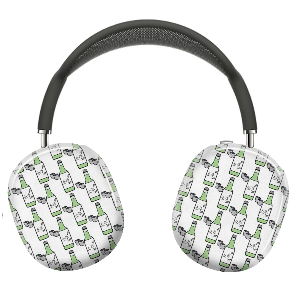 (Soju Bottle ?? Korea Korean Alcohol_7209) Protective Cover For Airpods Max Headphones Aesthetic Print Snap On Cases 8841579113003