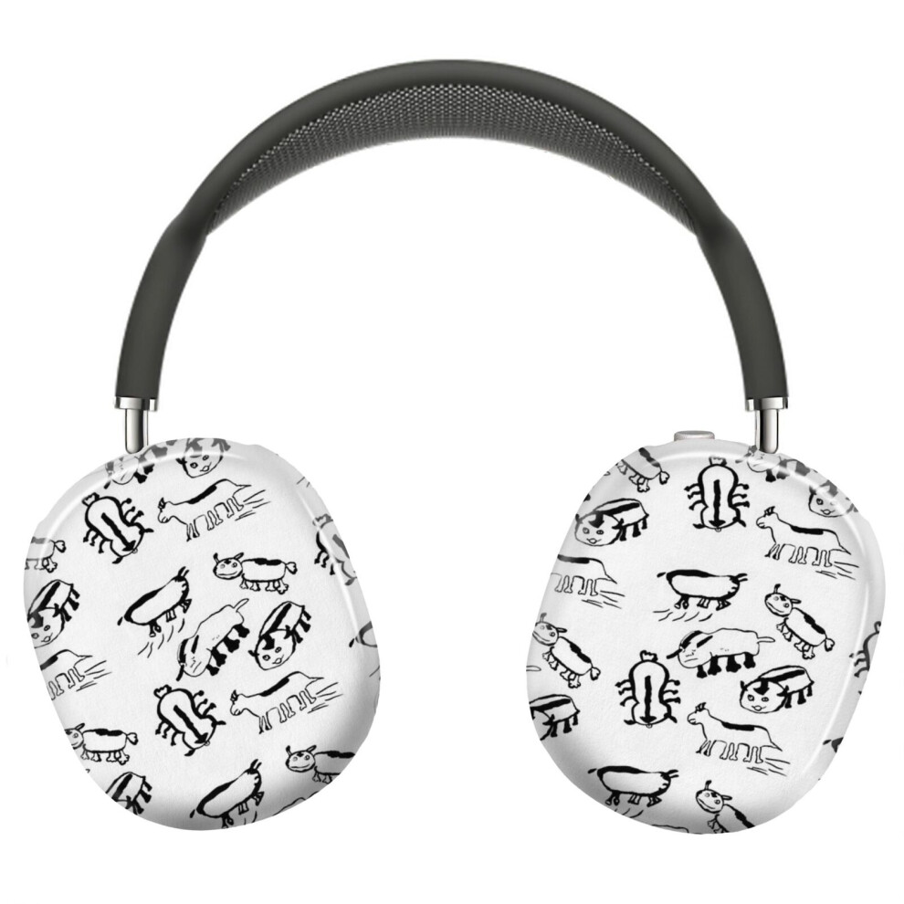 (Sokka's Appa Drawing Pack_15370) Protective Cover For Airpods Max Headphones Aesthetic Print Snap On Cases 8841579112969