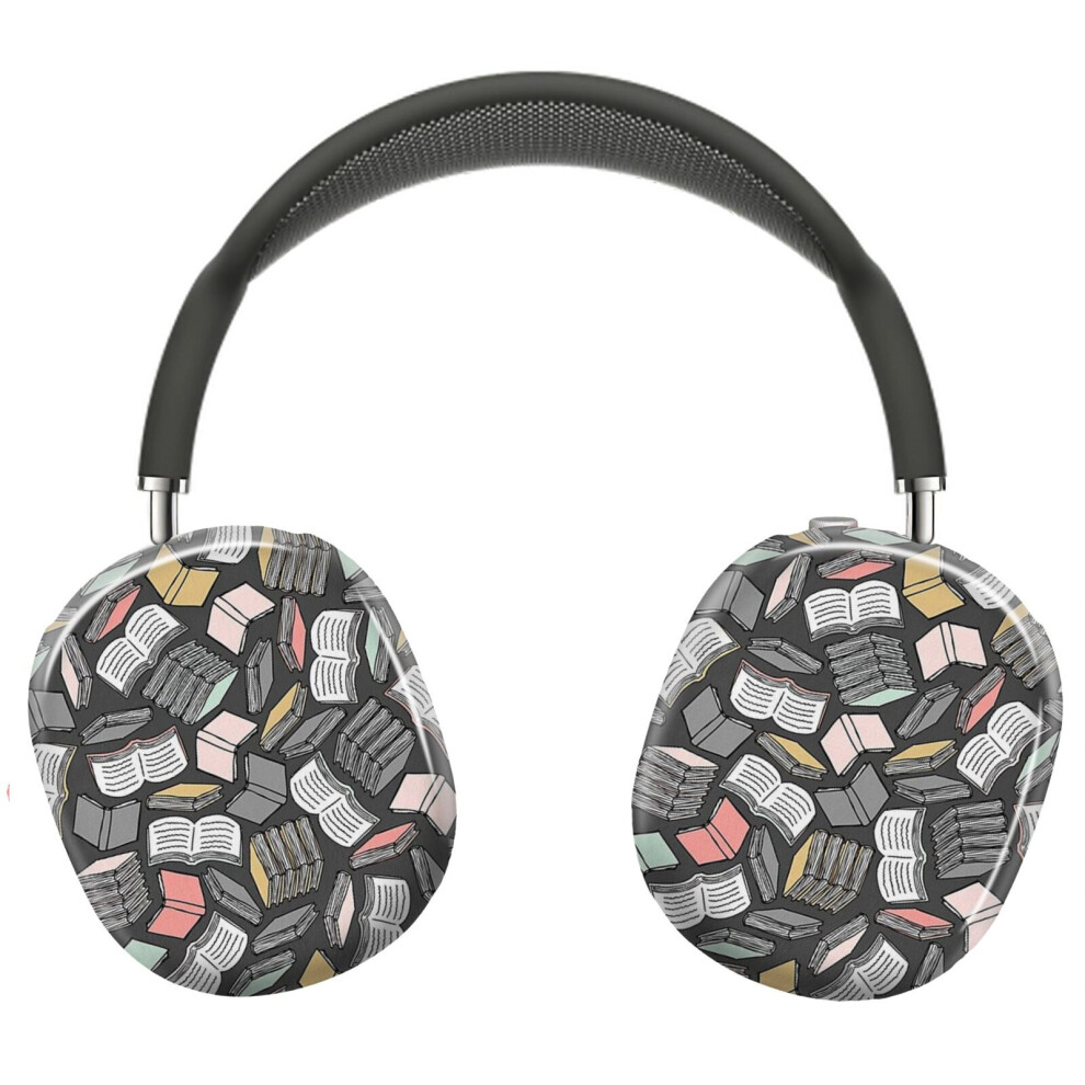 (So Many Books... _22744) Protective Cover For Airpods Max Headphones Aesthetic Print Snap On Cases 8841579113256