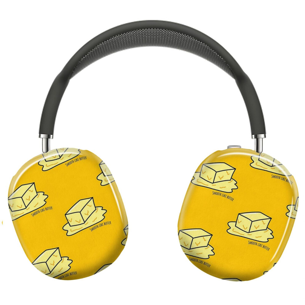 (Smooth Like Butter - Kawaii Hand Drawn Butter_6250) Protective Cover For Airpods Max Headphones Aesthetic Print Snap On Cases 8841579113577