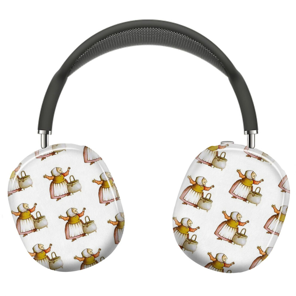 (Strega Nona With Pasta Pot_6490) Protective Cover For Airpods Max Headphones Aesthetic Print Snap On Cases 8841579109877