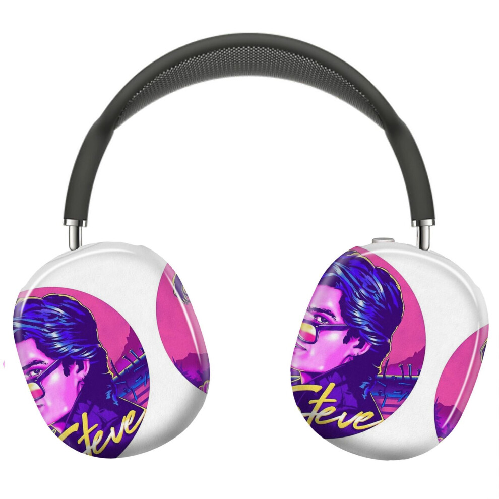 (Stranger Things Steve Harrington Available On Mask_22966) Protective Cover For Airpods Max Headphones Aesthetic Print Snap On Cases 8841579109990