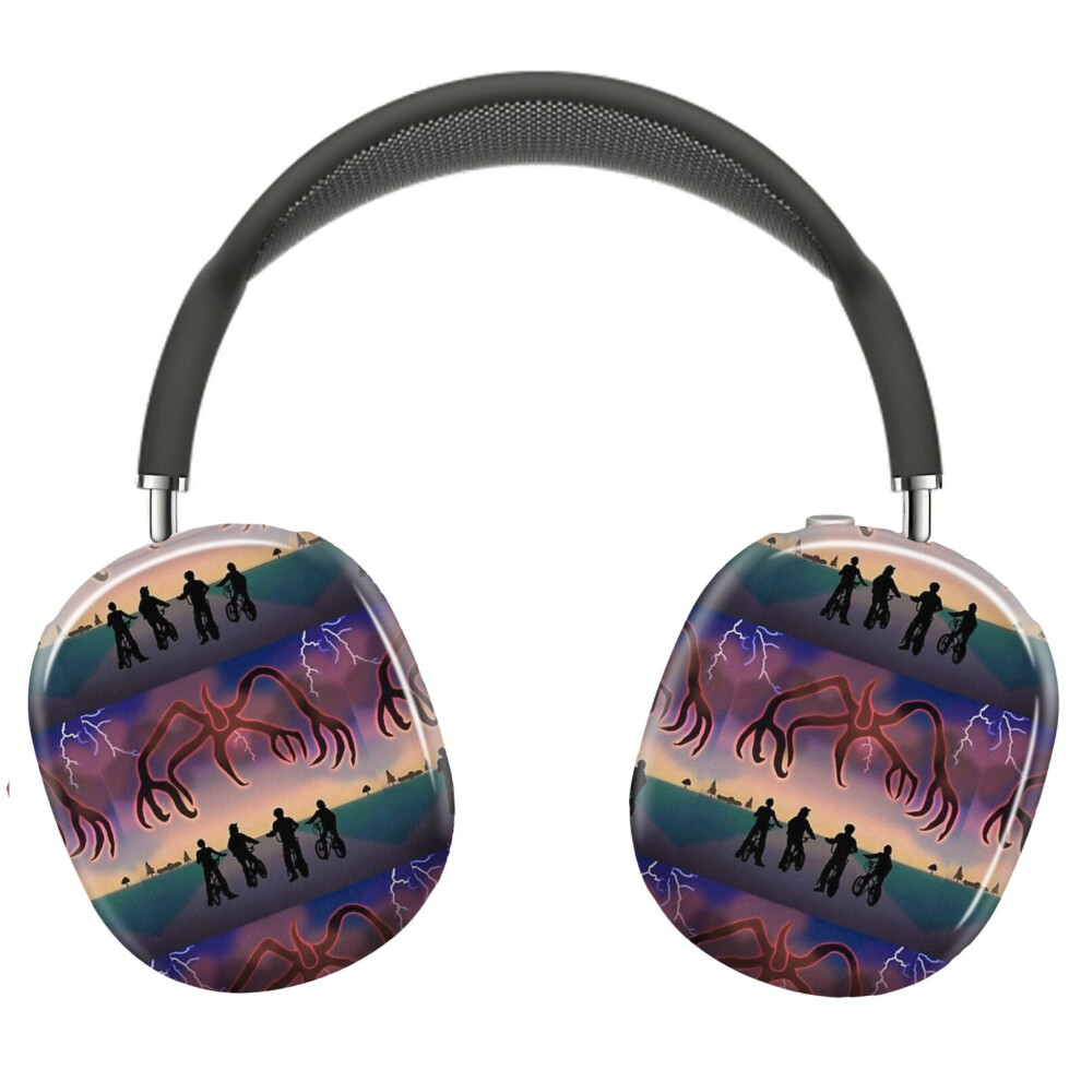 (Stranger Things _9523) Protective Cover For Airpods Max Headphones Aesthetic Print Snap On Cases 8841579110026