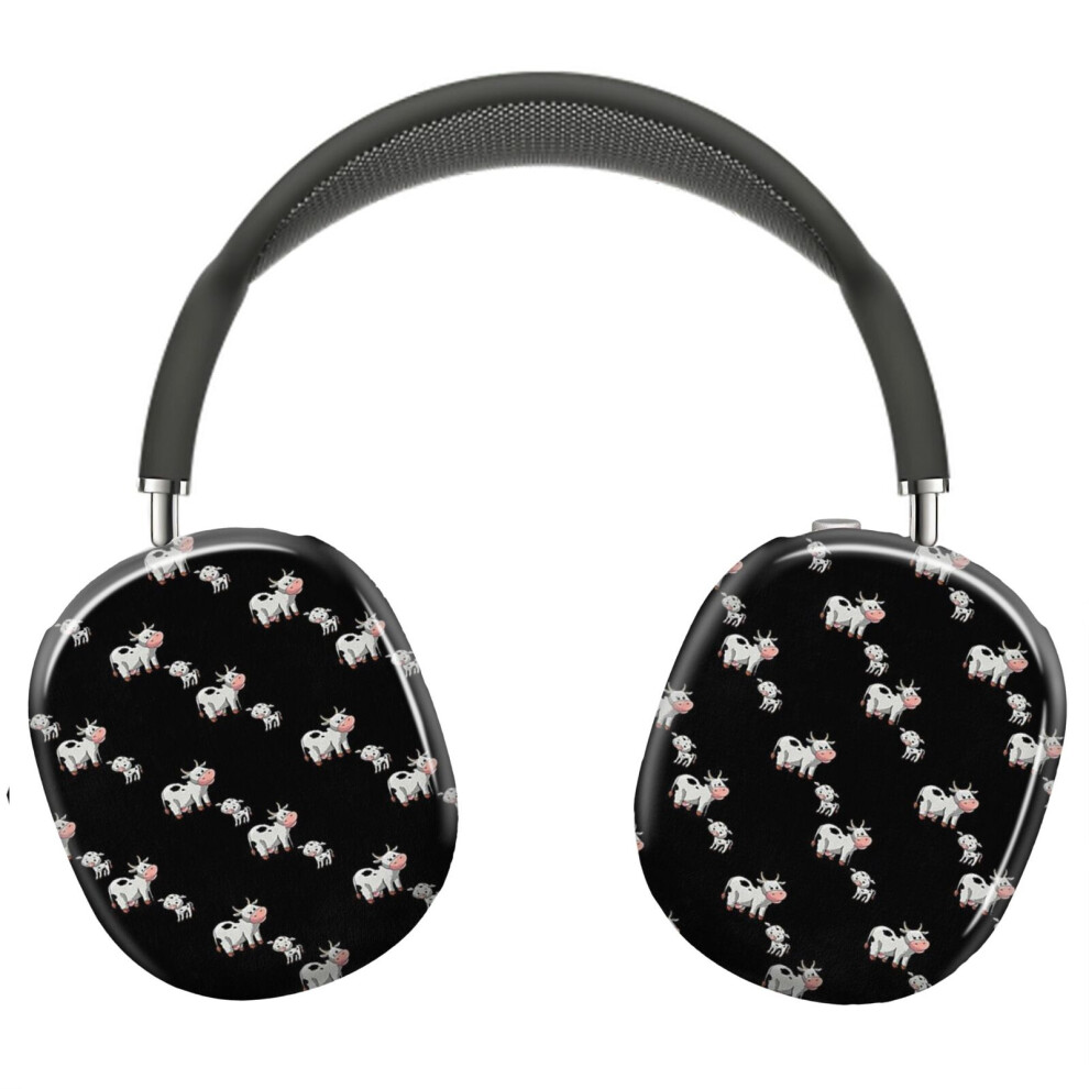 (Strawberry Cow Pet Pattern_7952) Protective Cover For Airpods Max Headphones Aesthetic Print Snap On Cases 8841579109976