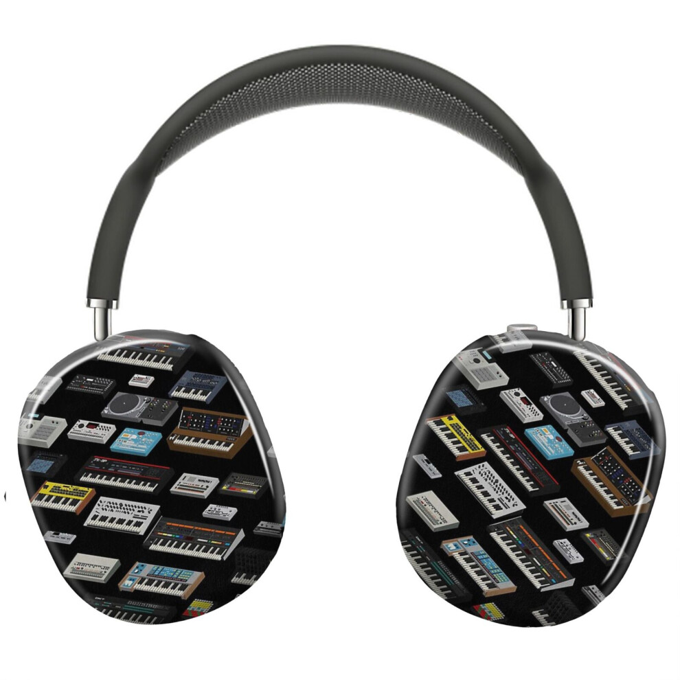 (Synthesizer Fan Collection_10129) Protective Cover For Airpods Max Headphones Aesthetic Print Snap On Cases 8841579108481