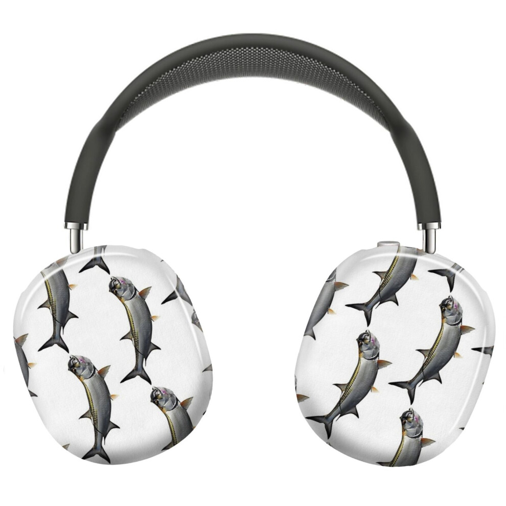 (Tarpon_5867) Protective Cover For Airpods Max Headphones Aesthetic Print Snap On Cases 8841579108054