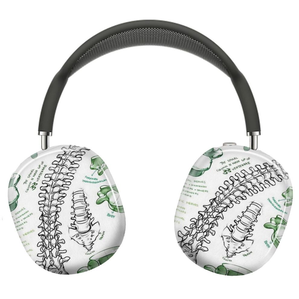 (Spine_9268) Protective Cover For Airpods Max Headphones Aesthetic Print Snap On Cases 8841579112006