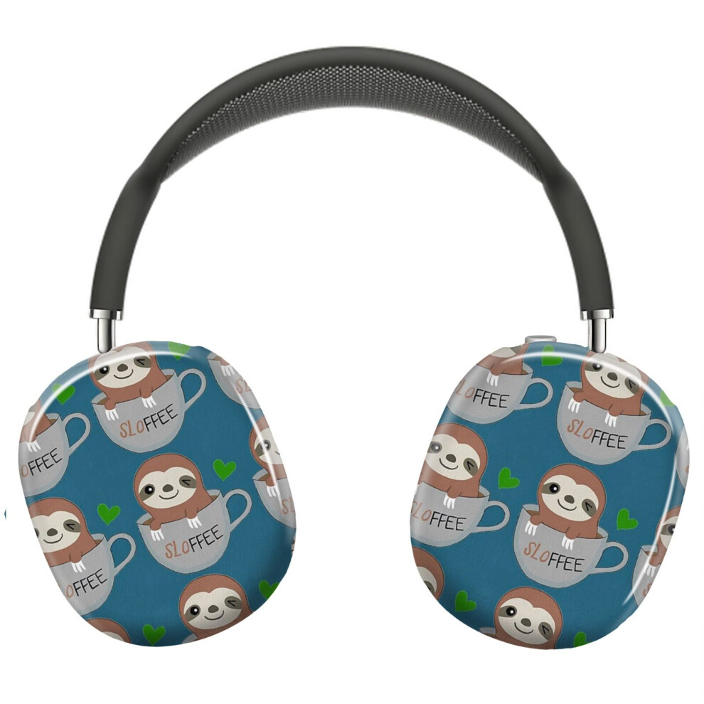 (Spirit Animal (Sloth)_22710) Protective Cover For Airpods Max Headphones Aesthetic Print Snap On Cases 8841579111962