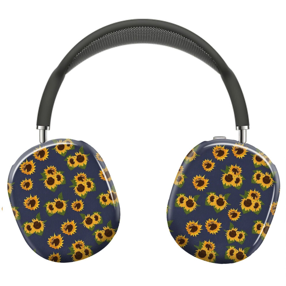 (Sunflowers, Floral Patterns, Sunflowers_8413) Protective Cover For Airpods Max Headphones Aesthetic Print Snap On Cases 8841579109341