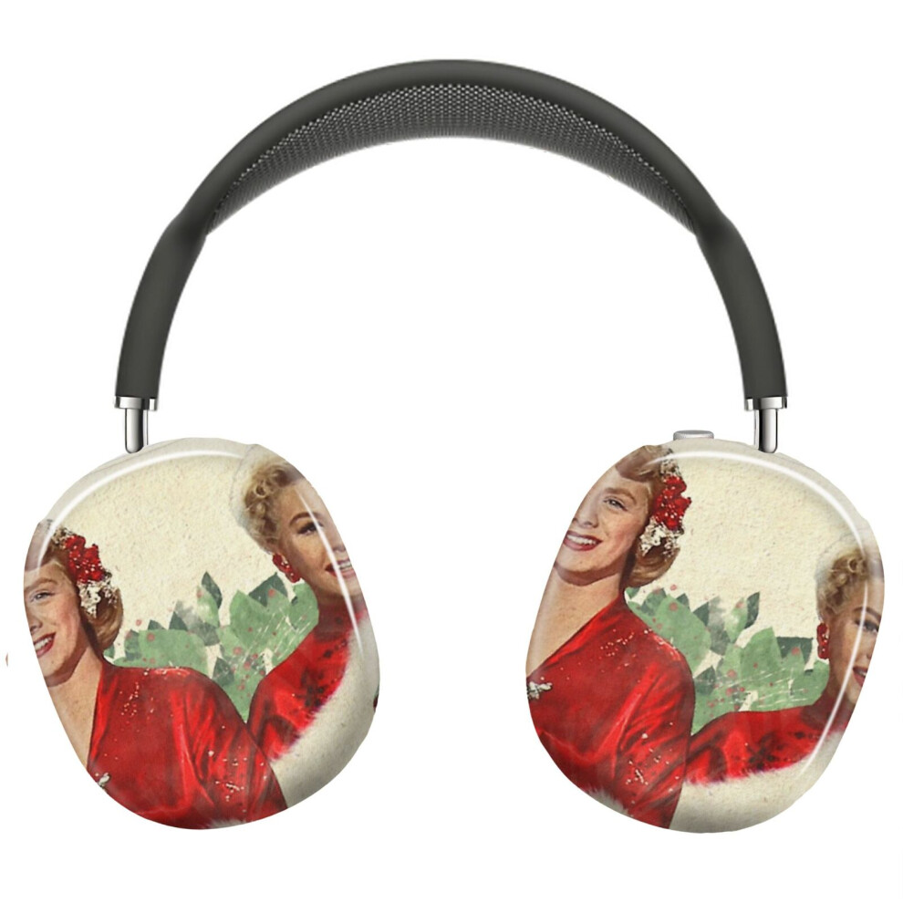 (Sisters - A Merry Christmas_8215) Protective Cover For Airpods Max Headphones Aesthetic Print Snap On Cases White 8841579114758