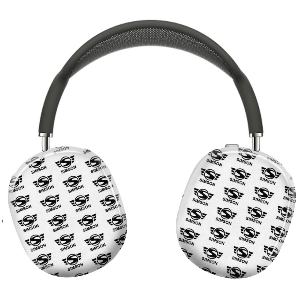 (Simson Logo (Black)_6485) Protective Cover For Airpods Max Headphones Aesthetic Print Snap On Cases Black 8841579114840