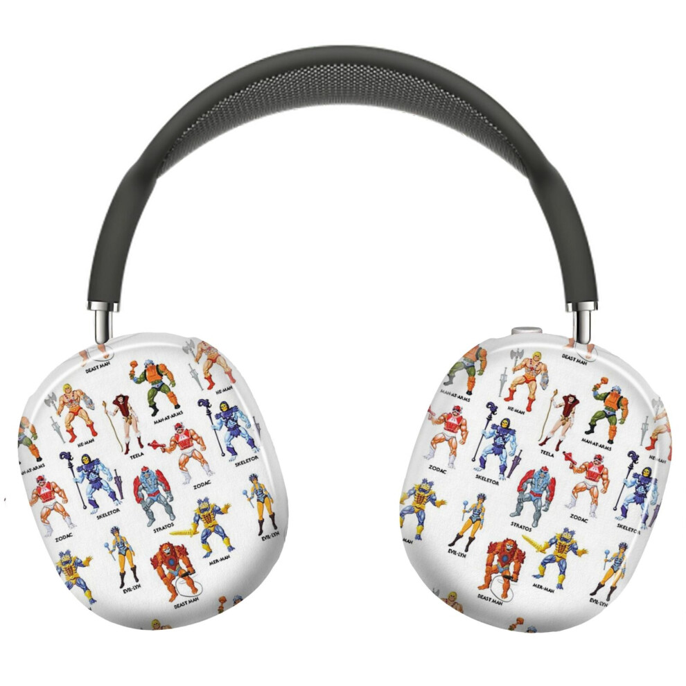 (Vintage Masters Of The Universe Heroes Villains! Vintage Toy Card Art_7987) Protective Cover For Airpods Max Headphones Aesthetic Print Snap On Cases 8841579117513