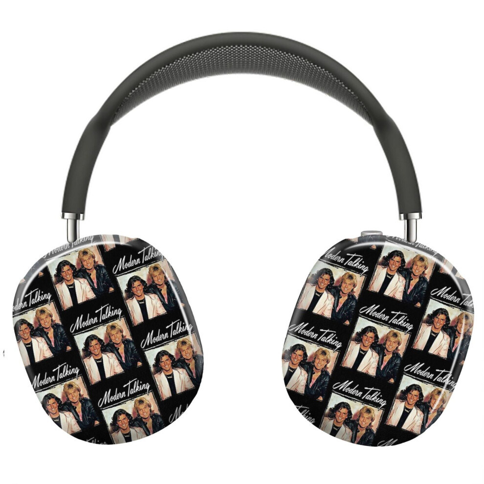 (Vintage Modern Talking_8092) Protective Cover For Airpods Max Headphones Aesthetic Print Snap On Cases 8841579117490