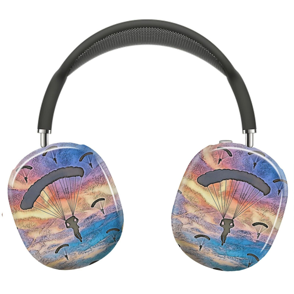(Skydiving Trend Freedom_3690) Protective Cover For Airpods Max Headphones Aesthetic Print Snap On Cases 8841579114215
