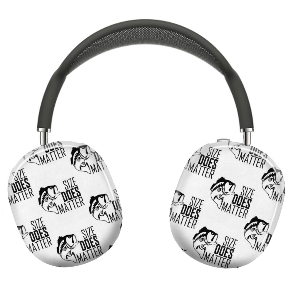(Size Does Matter - Funny Christmas And Birthday Fishing Gift Ideas_7591) Protective Cover for AirPods Max Headphones Aesthetic Print Snap On Cases-image-OPC-PFGKCZX-NEW