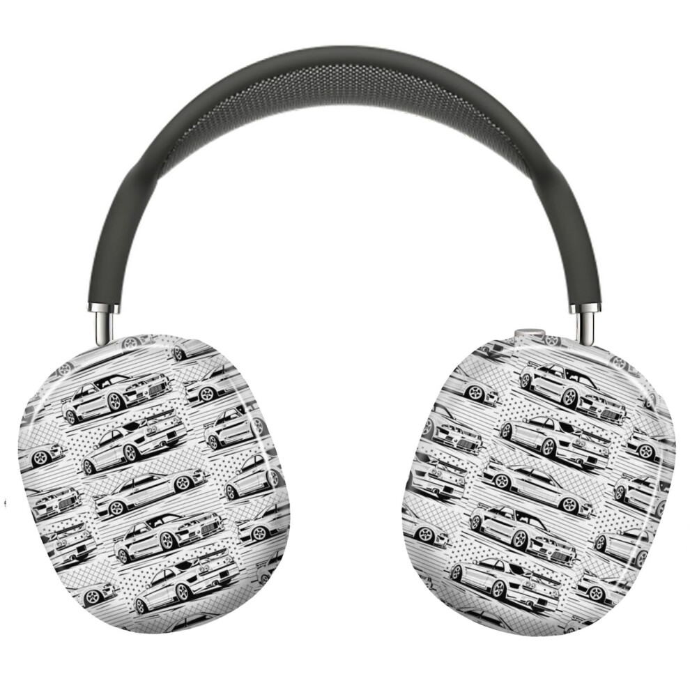 (Skyline R33_12218) Protective Cover For Airpods Max Headphones Aesthetic Print Snap On Cases 8841579114161