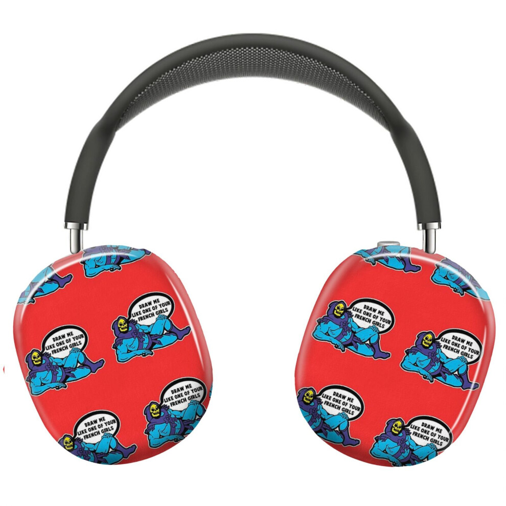 (Skeletor Says..._7474) Protective Cover For Airpods Max Headphones Aesthetic Print Snap On Cases 8841579114444