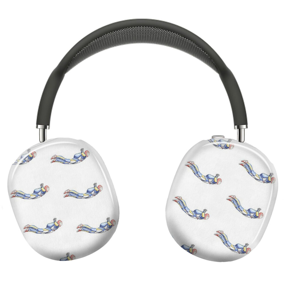 Bearlad (Skydiver_7947) Protective Cover For Airpods Max Headphones Aesthetic Print Snap On Cases