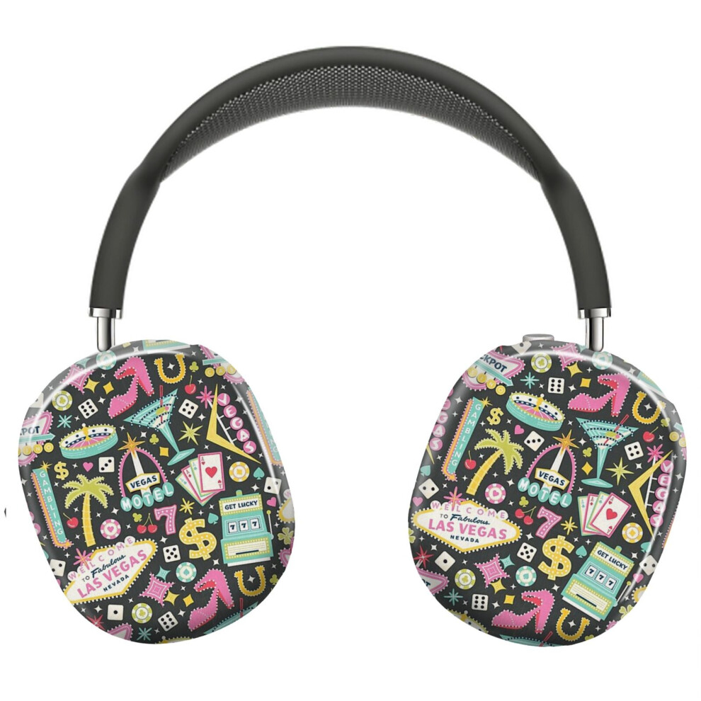 (Viva Las Vegas_6366) Protective Cover For Airpods Max Headphones Aesthetic Print Snap On Cases 8841579117919