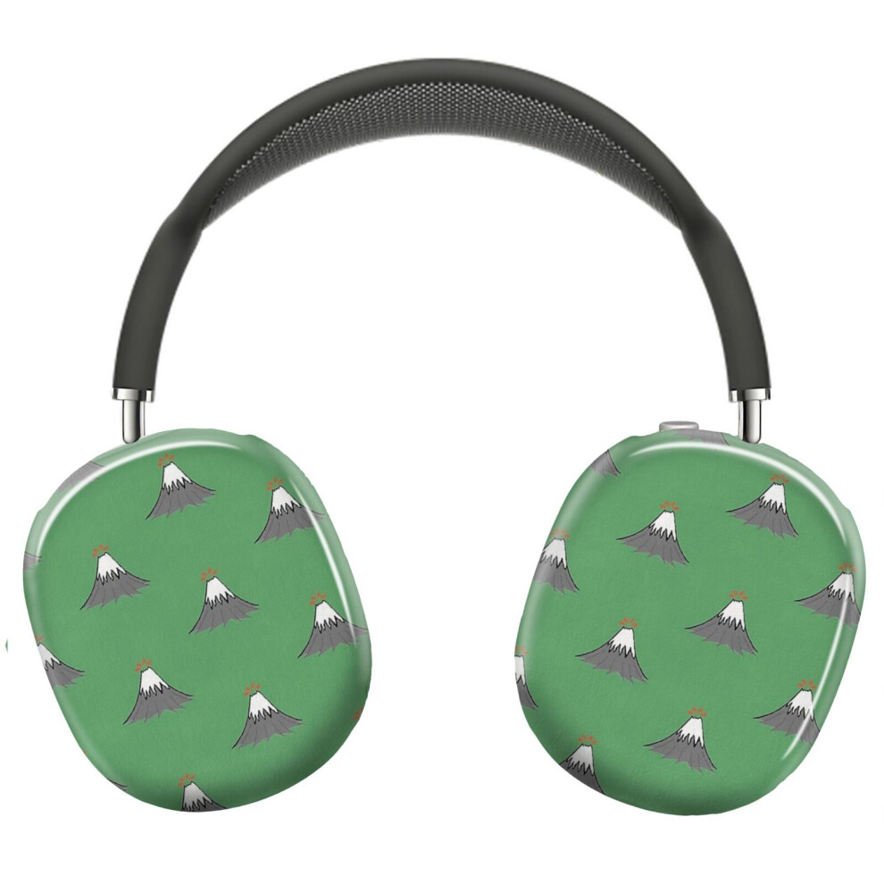 (Volcano_4873) Protective Cover For Airpods Max Headphones Aesthetic Print Snap On Cases 8841579117810
