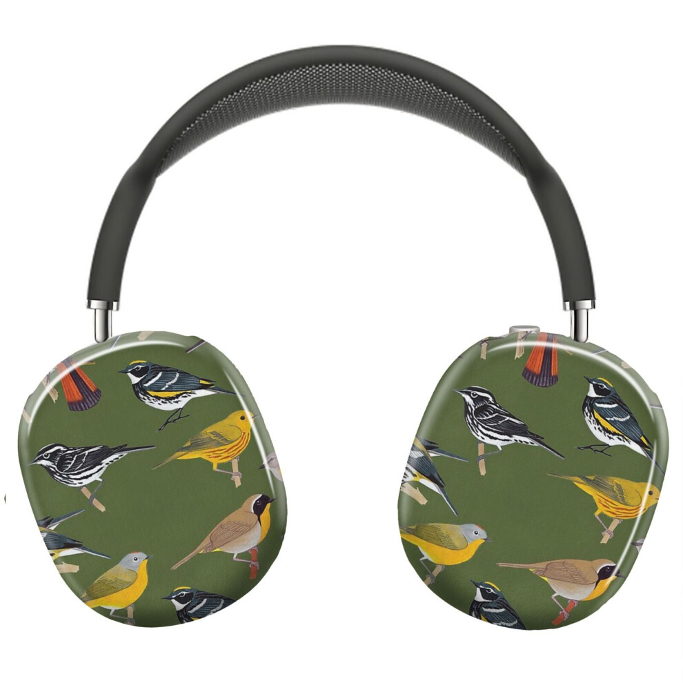 (Warblers Of Canada On Socks!_10576) Protective Cover For Airpods Max Headphones Aesthetic Print Snap On Cases 8841579118107