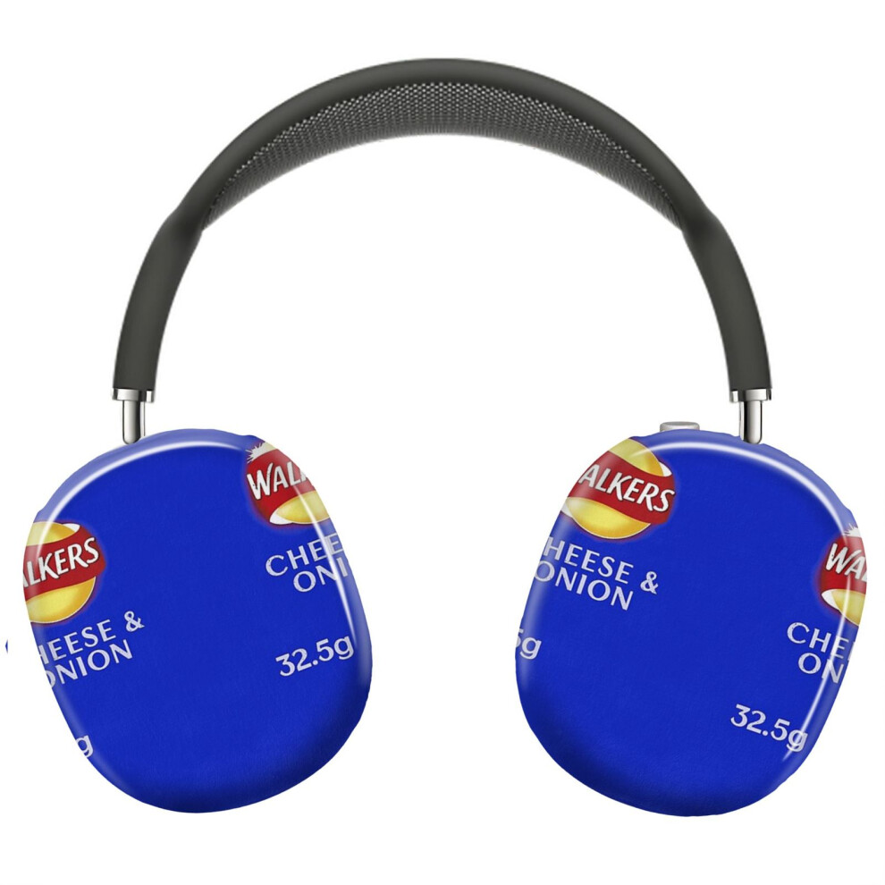 (Walkers Cheese Onion Crisps Design_4012) Protective Cover For Airpods Max Headphones Aesthetic Print Snap On Cases 8841579118220