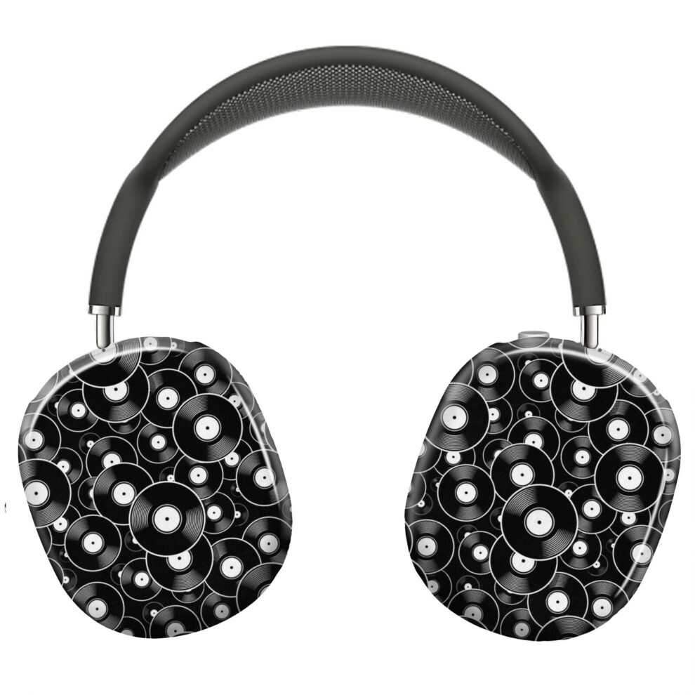 (Vinyl Records_6233) Protective Cover For Airpods Max Headphones Aesthetic Print Snap On Cases 8841579118039