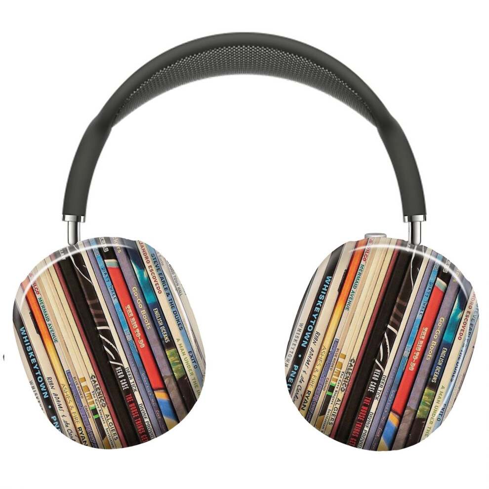 (Vinyl Records Alt-Country _8339) Protective Cover For Airpods Max Headphones Aesthetic Print Snap On Cases 8841579118046