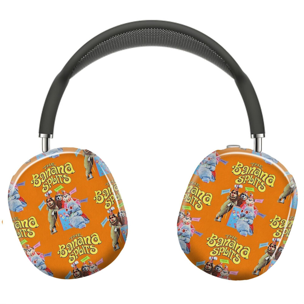 (The Banana Splits Retro Cast - Drooper Fleegle Bingo Snorky_14228) Protective Cover For Airpods Max Headphones Aesthetic Print Snap On Cases 8841579106883