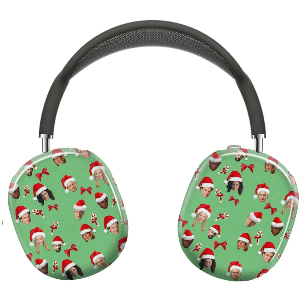 (West Wing Christmas Pattern_8374) Protective Cover For Airpods Max Headphones Aesthetic Print Snap On Cases 8841579119067