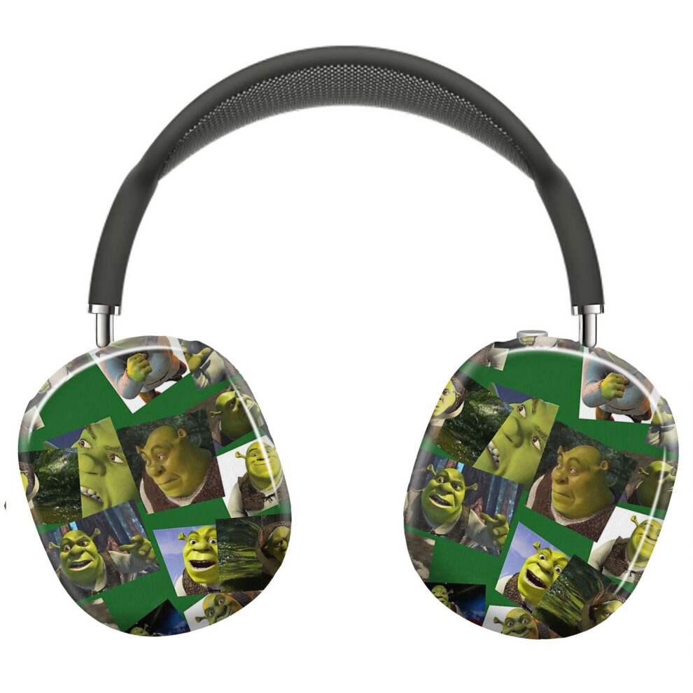 (Shrek Collage_12948) Protective Cover For Airpods Max Headphones Aesthetic Print Snap On Cases 8841579115342