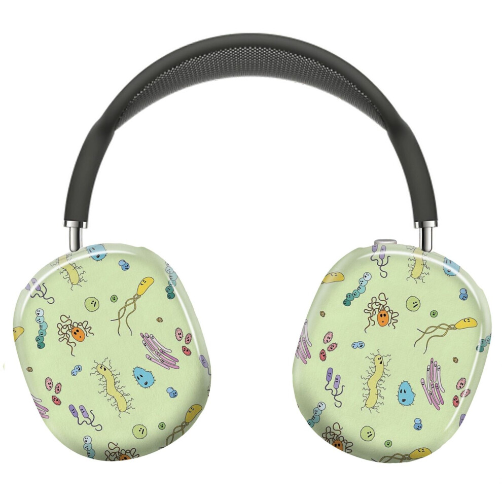 (We're With Stupid (Smart Microbes) - For Shirts_4268) Protective Cover For Airpods Max Headphones Aesthetic Print Snap On Cases Light 8841579118411