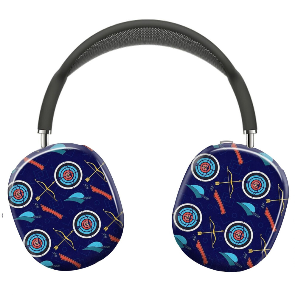 (Vintage Archery Archer Gift Idea_10304) Protective Cover For Airpods Max Headphones Aesthetic Print Snap On Cases 8841579116226