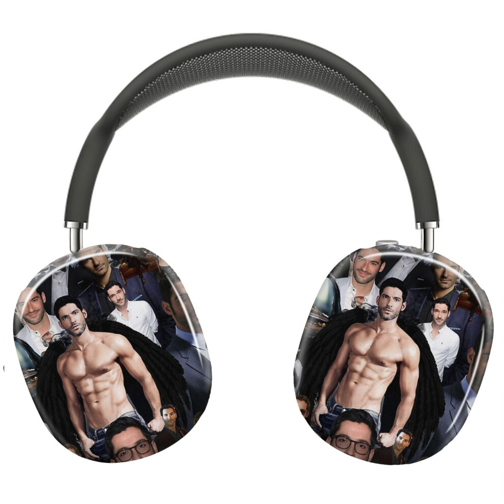 (Tom Ellis_3849) Protective Cover For Airpods Max Headphones Aesthetic Print Snap On Cases 8841579123101