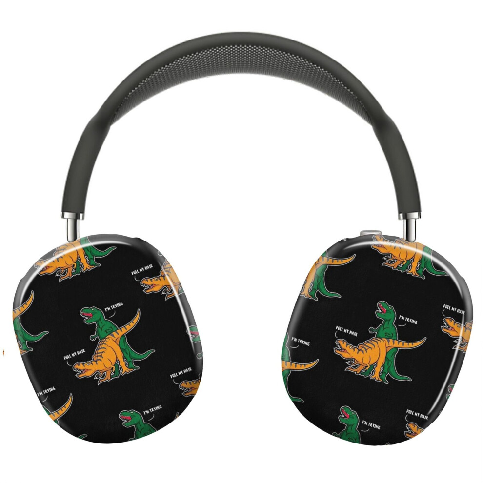 (T-Rex Funny Saying, Dinosaur Gift_7544) Protective Cover For Airpods Max Headphones Aesthetic Print Snap On Cases 8841579122937