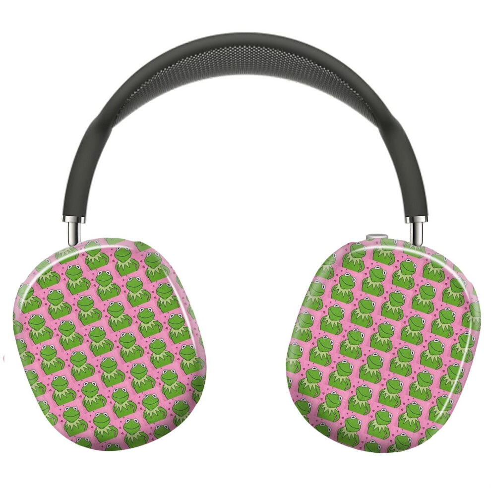 (Wholesome Kermit The Frog_8447) Protective Cover For Airpods Max Headphones Aesthetic Print Snap On Cases 8841579120025