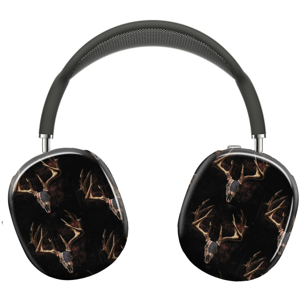 (Whitetail Americana_9596) Protective Cover For Airpods Max Headphones Aesthetic Print Snap On Cases 8841579120117