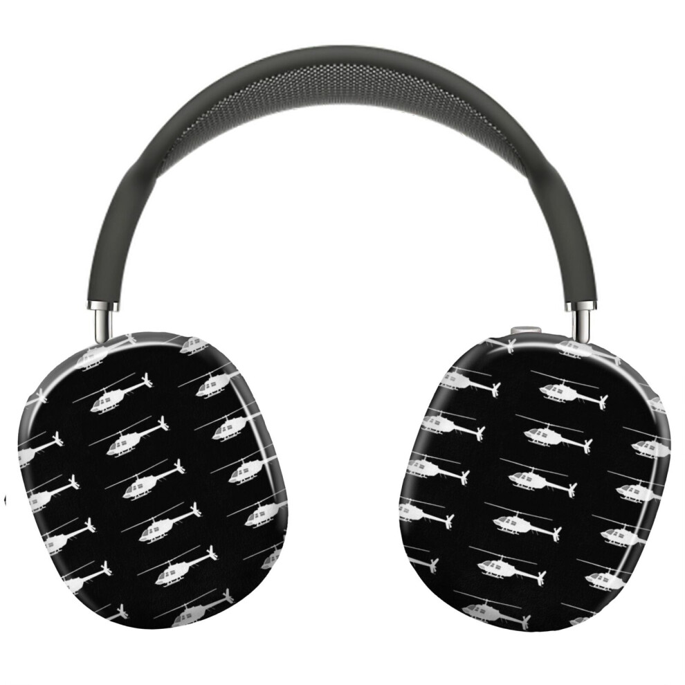 (Urban Chopper Helicopter_5441) Protective Cover for AirPods Max Headphones Aesthetic Print Snap On Cases-image-OPC-PFGKDT2-NEW