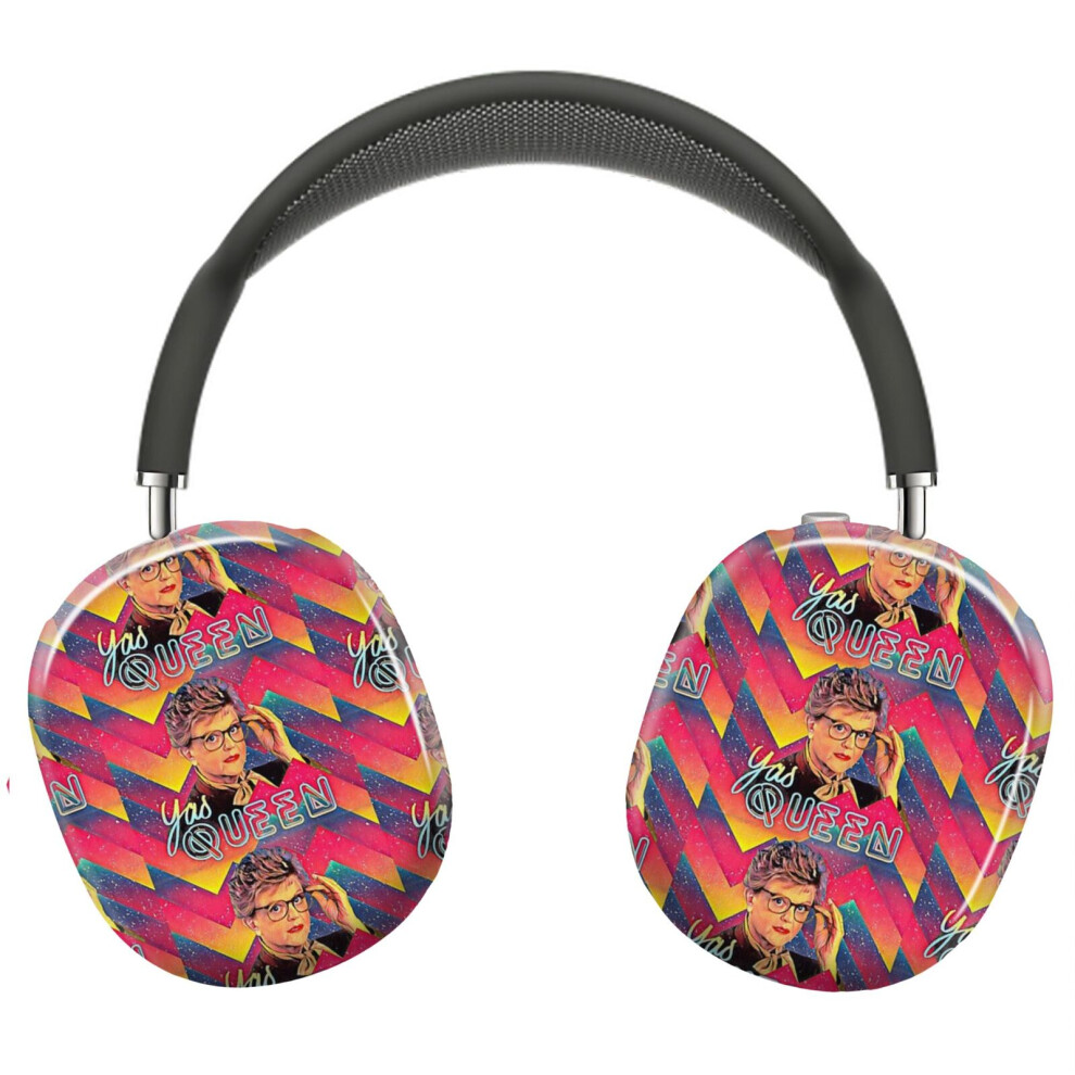 (Yas To The Queen Jessica Fletcher_9052) Protective Cover For Airpods Max Headphones Aesthetic Print Snap On Cases 8841579122111