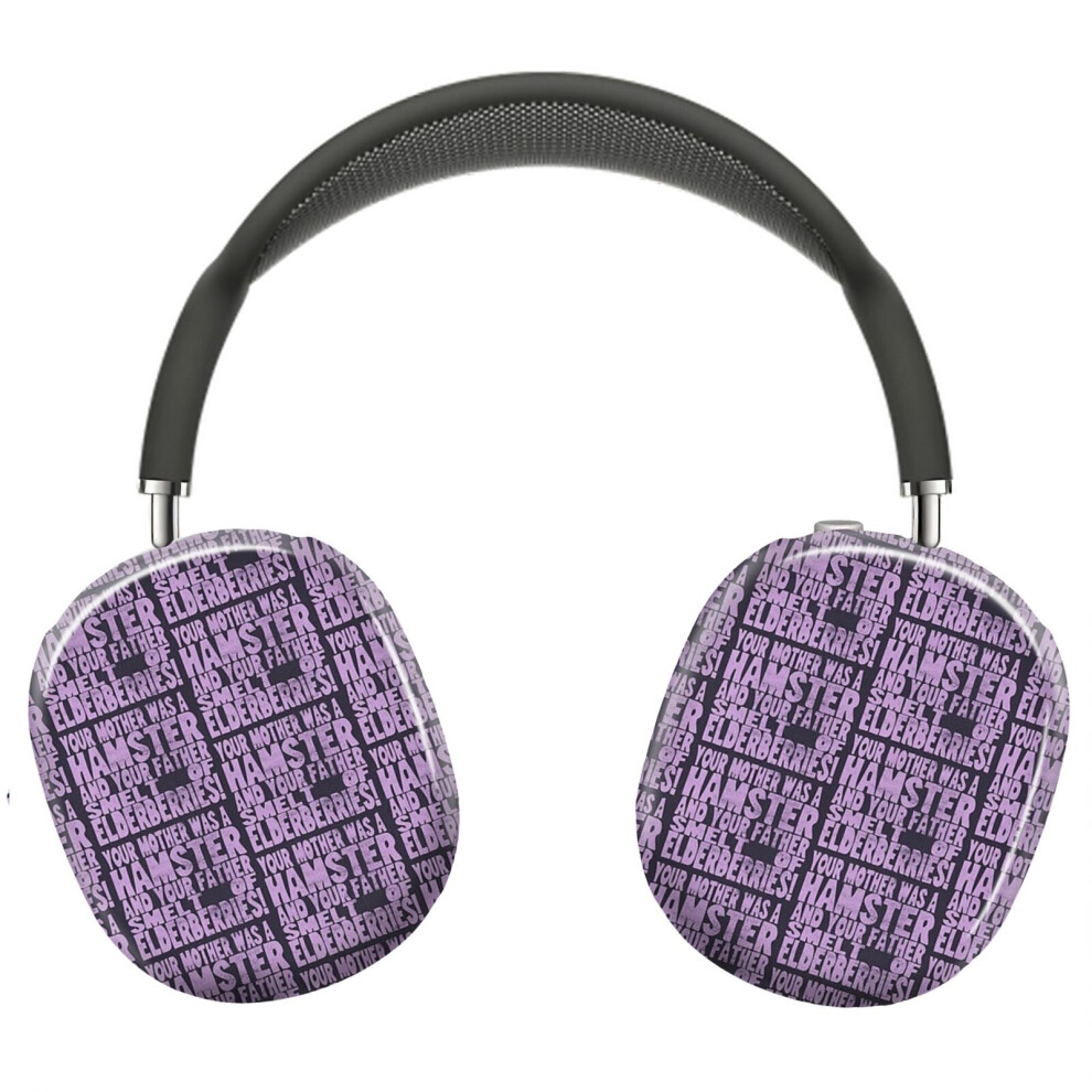 (Your Mother Was A Hamster - Distressed Look_6687) Protective Cover For Airpods Max Headphones Aesthetic Print Snap On Cases 8841579122302